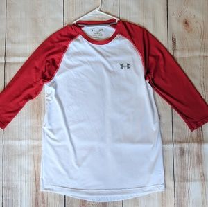 Under Armor 3/4 Sleeve Jersey Size Small